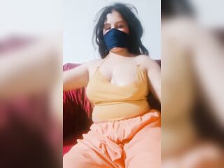 Self hawt hot gal playing with boobies and vagina