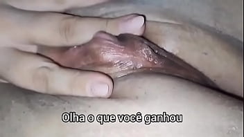 Branquinha com tes&atilde_o goza feito uma cavala