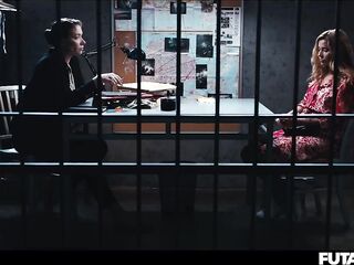 Agatha Vega Tg Prison Fuck - Concupiscent T-girl Detective Gets Blowjob-job from Latina Girl
