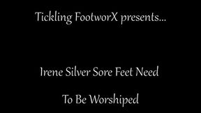 Irene Silver Foot Worship