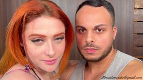 HOT REDHEAD IN DEEP KISS - NEW TOP REDHEAD - NEW MR OCT 2024 - CLIP 1