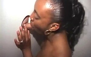 Ebony Interracial Gloryhole