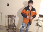 Hot Skimpy Thong to Bare & Raunchy Jerkoff with Maolo!