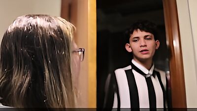 I had sex with my stepson after catching him in the shower (FULL VIDEO ON RED/SHEER)