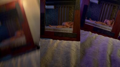 Nalgona me da unos sentones en motel