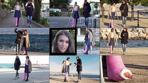Lia LLWC Cruthcing Downtown and at the Pier Promenade (in HD 1920X1080)
