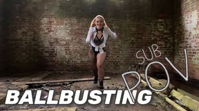 BALLBUSTING - SUB POV (1080p)