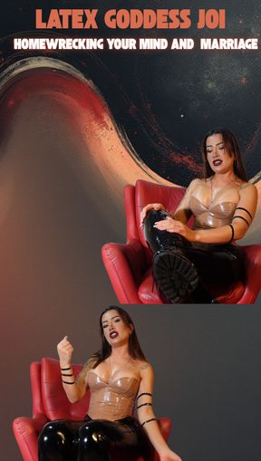 Latex Goddess JOI: Homewrecking Your Mind and Marriage