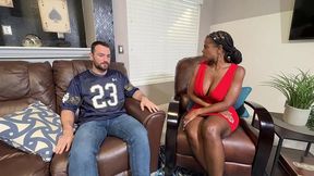 sex therapy: notre dame vs. ohio state. raven and andres.