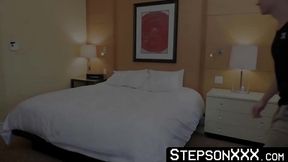 Jax Thirio Distracts StepSon With Intense Blowjob & Handjob Session