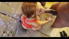 A Big Surprise: Black Big Cock as a Gift for Tranny Ass