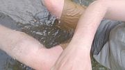 A small dip in the river in my clothes