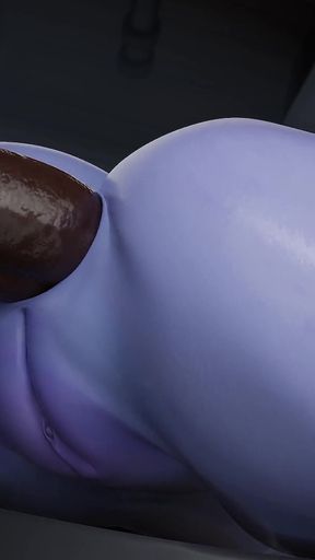 Pizzamaker Widowmaker Fuck with BBC Client 3D Overwatch Animation