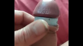 cock with big ring on