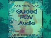 Goddess has a Strap on JOI and Anal Play POV Instructions