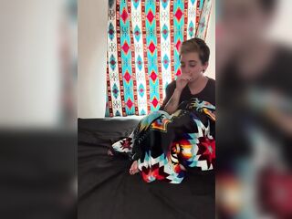 Stepdad catches nasty step son pillow humping! Part 1