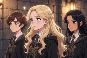 Magic School Rejects Virgins - Her Roommate Used a Spell to Fix It (AI Generated)