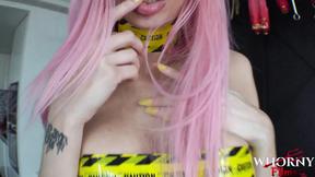 ”Skinny Big Boobs Tart in Yoga Pants Loves a Huge Dick in her Tight Booty Hardcore Assfucking”