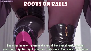 Kneel and serve: Kafka’s Boot Discipline (BOOT WORSHIP HENTAI JOI)