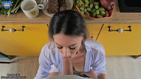 Hot Anal Loving Stepmom Prefers a Hard Cock in Both Holes for Breakfast