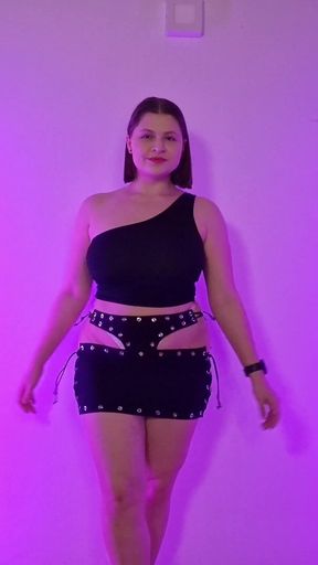 New Mini Skirts Haul - Biker Style, Leather Look, Sparkly and Bows - Keep or Return?