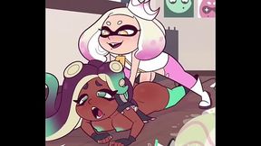 Futanari Pearl fucks Marina