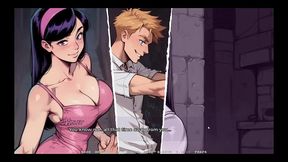 my new girlfriend [ taboo hentai game ] ep.71 dark alley swinging 4some !