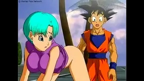 Goku Fucks Bulma Hard in Dragon Ball Z Hentai Adventure