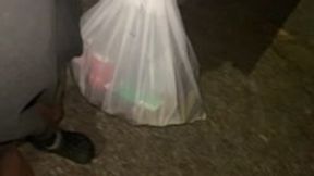 Teenie Bradley goes for a ride in Giantess Trash 1080 smaller