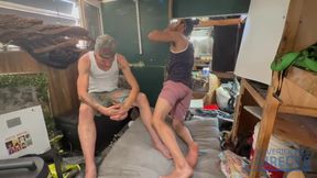 He's the best neighbor ever because he sucks him off all the time