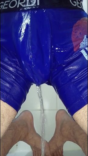 Pissing Desperate in Underwear, I Get Everything Wet, I'm Your Submissive Slut