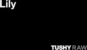 TUSHYRAW Blue Eyed Blonde Hottie Lily Blossom Has Her Tiny Tight Ass Pounded