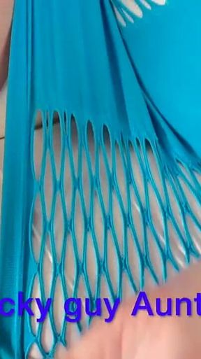 Vgq22 Aunty Sandra Allowing a Friend to Have Fun