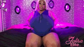 BBW Lace Lingerie and Thigh High Dress Up (MP4 Version)