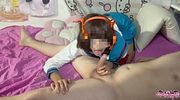 dokidokiimouto — suzumiya haruhi ha scoperto una nuova passione; succhiare il suo cazzone