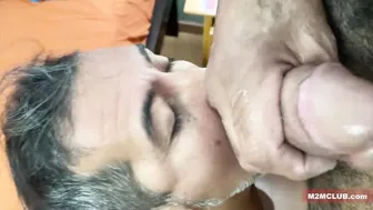 Arab Daddy with Monster Cock in Bareback Anal Session