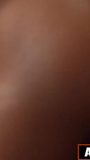 WILD! Big Ass Black Beauty Deep Throats Big White Cock   Clip 1