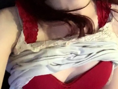 Small titted brunette amateur anal nailed at home