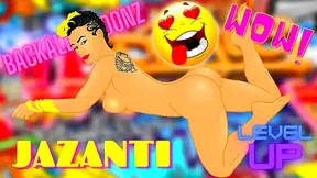 Jazanti Flaunts Inked Beauty Luscious Curves in Hot Latino Hentai Dream