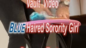 Goddess Hazel21 (Fan Vault Video) Blue Haired Shrunken Sorority Girl Pressure Test