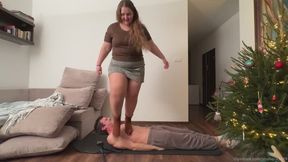 Trampling My Slave – Dual Camera Edit from Above and Below