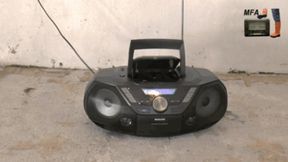 NIce radio under Ice skates