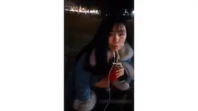 Chinese Babe’s Outdoor Adventure – Busty Bistro Passion????