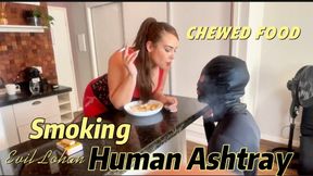 Evil Lohan, chewing and smoking (Mov HD 1080p)