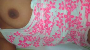 While husband going to the outside his wife get sex with her ex-boyfriend - අනේ හිමින් කරන්නකෝ