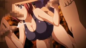 Horny Anime Group Scene With Deepthroat And Creampie Finish