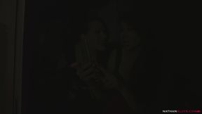 hot auditor ava courcelles tight pussy fucked by joss lescaf s bbc & gets cum all over her round tight ass - 4k