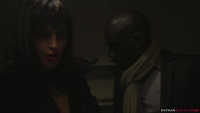 hot auditor ava courcelles tight pussy fucked by joss lescaf s bbc & gets cum all over her round tight ass - 4k