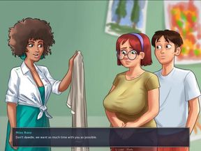 Summertime Saga -nude Modelling - ( Miss Ross Route)- Part 161