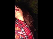 A Quick Backyard Session but the Anal Pain Is Real Hi to Husband 💦🖕